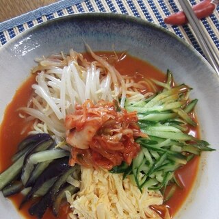 驚異の１６５kcal★韓国風★五目冷し麺